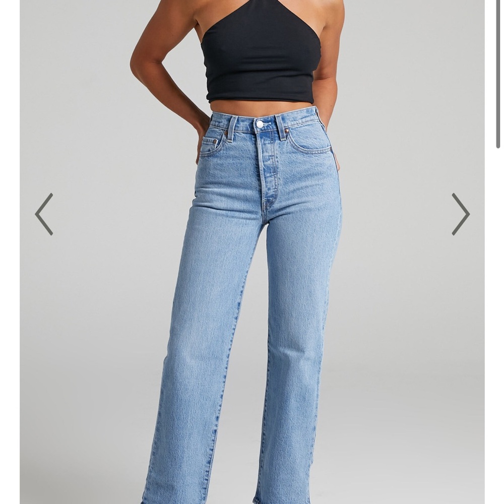 Levi’s ribcgae straight ankle tango gossip